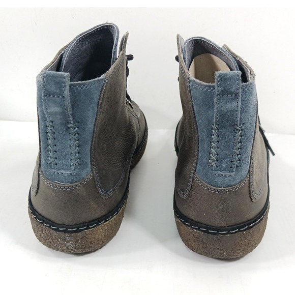Bluprint Newport Overcast Mens Grey Leather Chukka Boots BP155FT04-OVC10 Size 10 main image 5